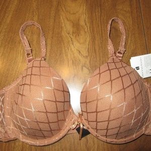 Donna L'oren #4470 34C Cappucino Underwire Bra NWT
